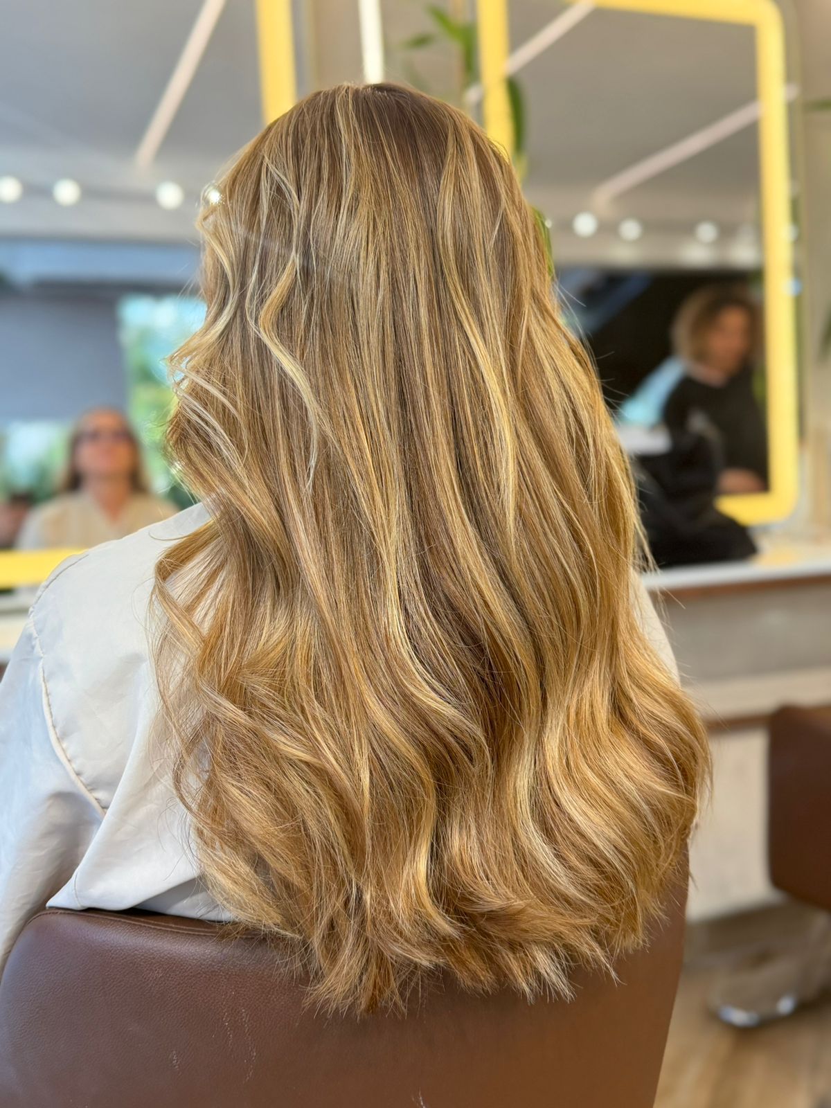 Resultado de coloração em cliente do Blume